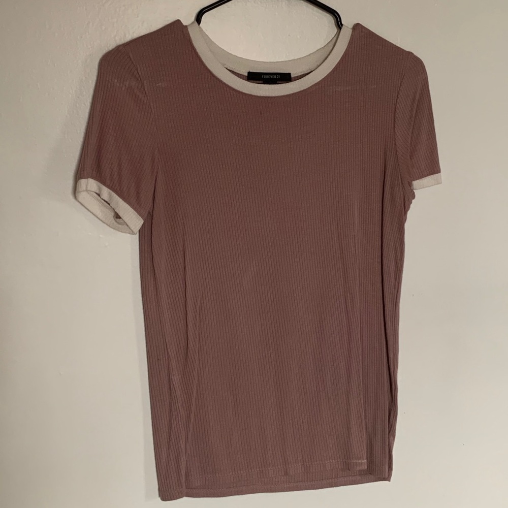 Pink ringer tshirt